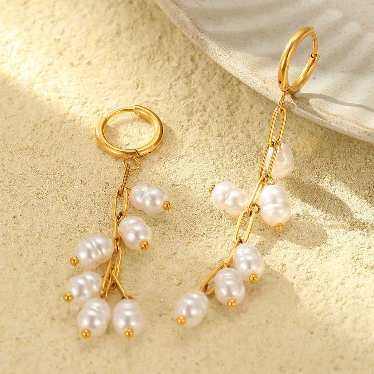 Pendientes Perlas