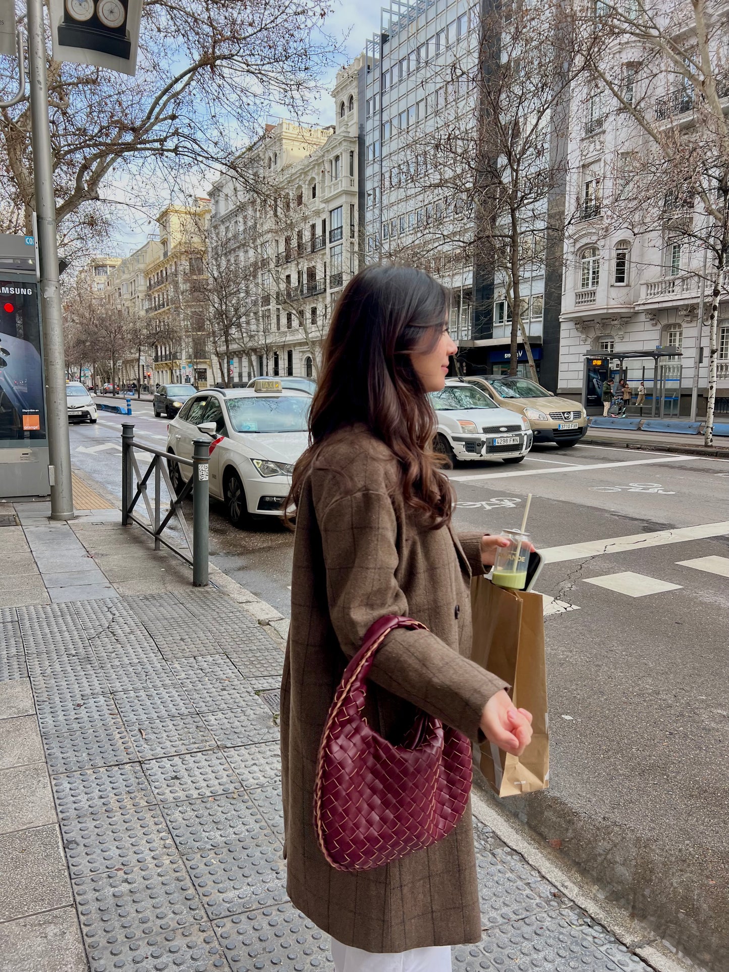 Bolso Cairo Burgundy