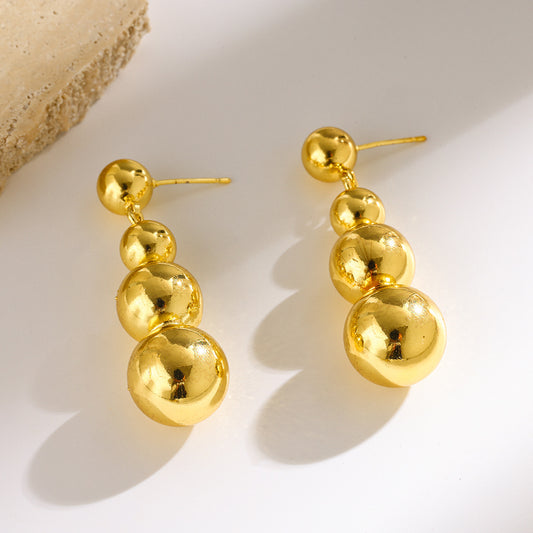 Pendientes Bolas